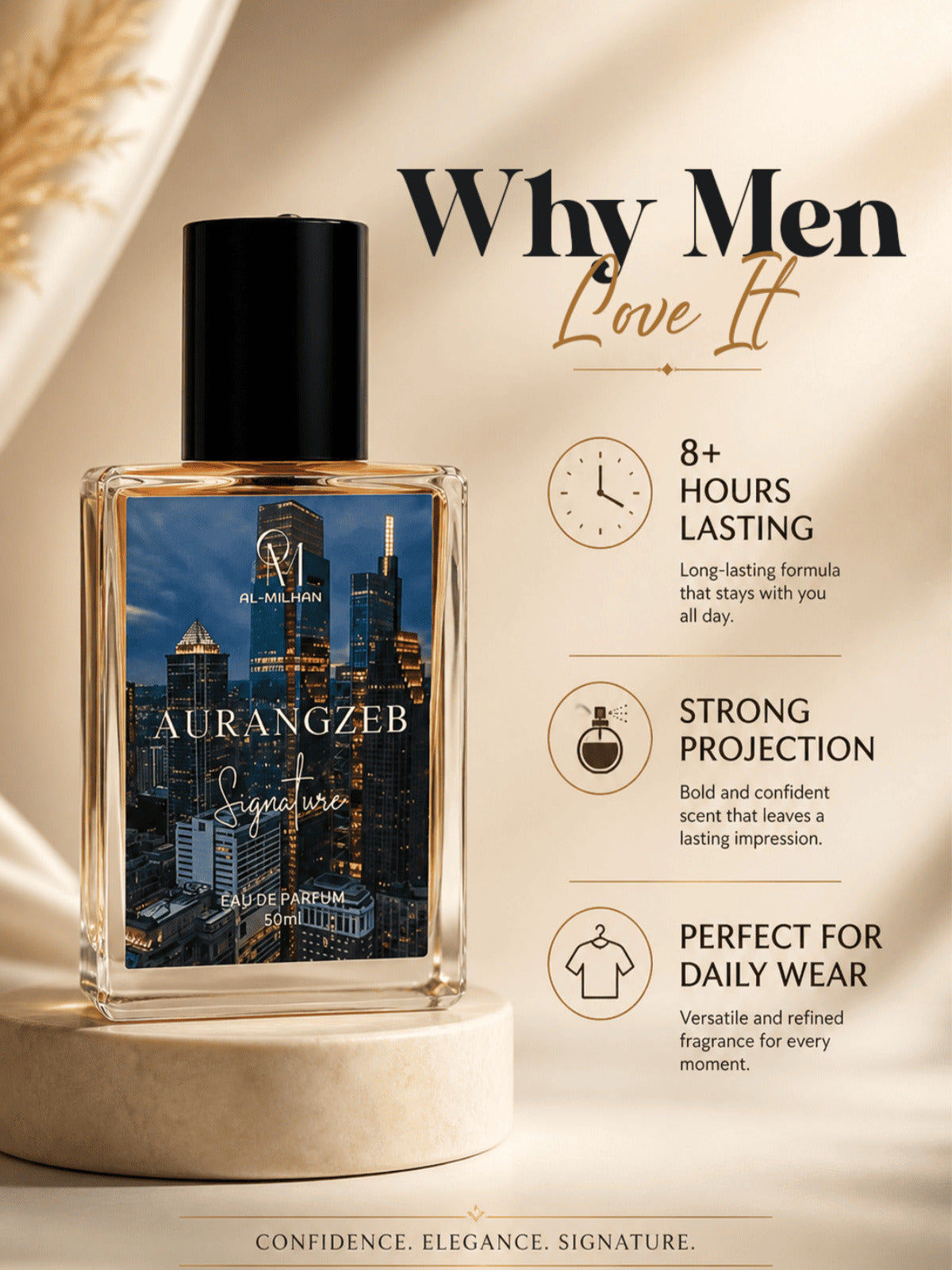AURANGZEB — Bold, Elegant & Long Lasting